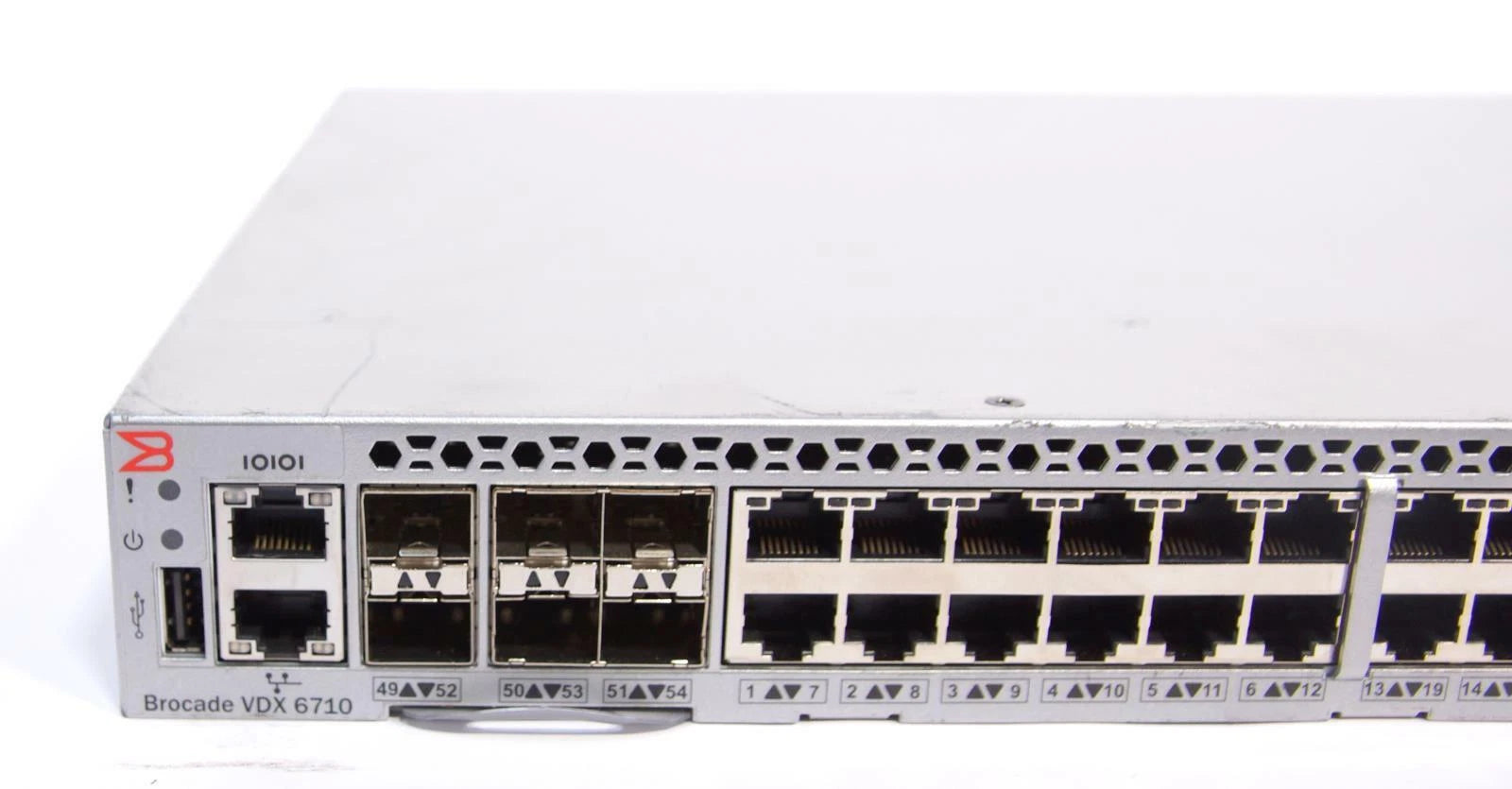 Brocade BR-VDX6710-54-F 48P GbE, 6P SFP+ with 2x XBR-250WPSAC-F
