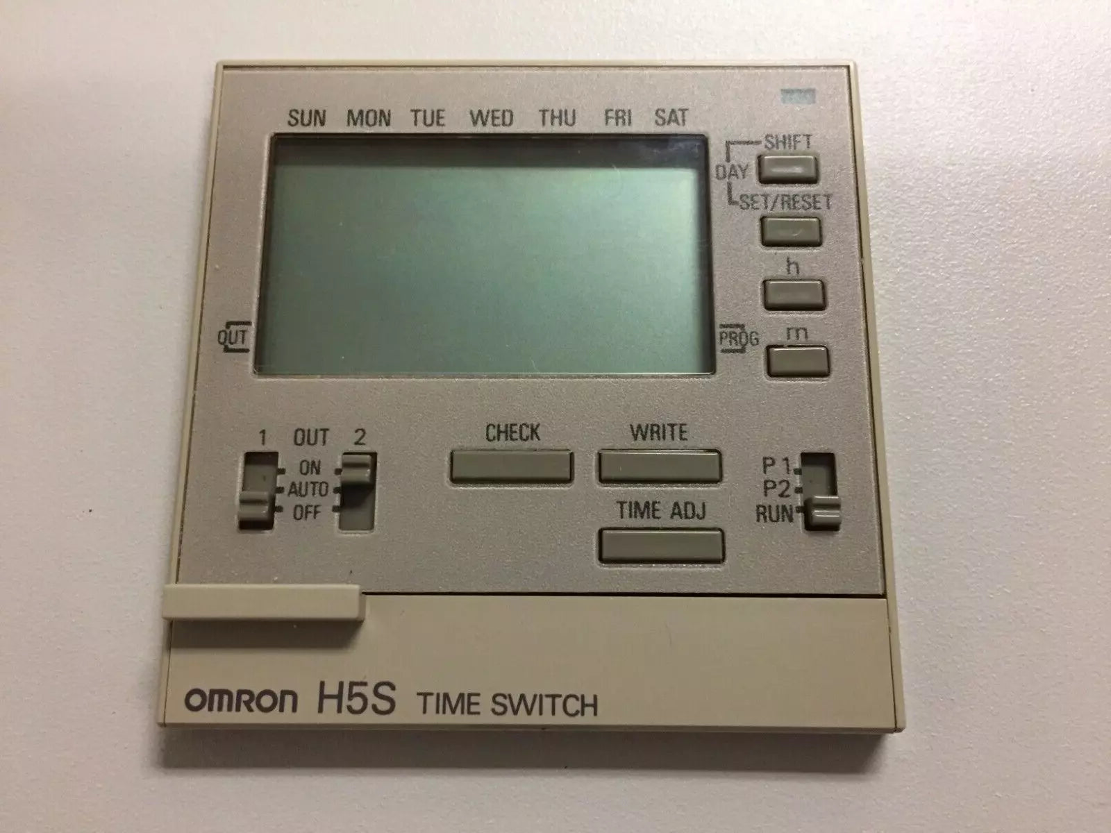 Omron H5S-B Digital Time Switch in a 6.5” x 6.5” x 4.5” Case
