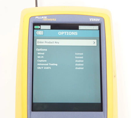 Fluke / NetScout OneTouch AT Versiv Dual Gigabit With Wi-Fi Network Tester