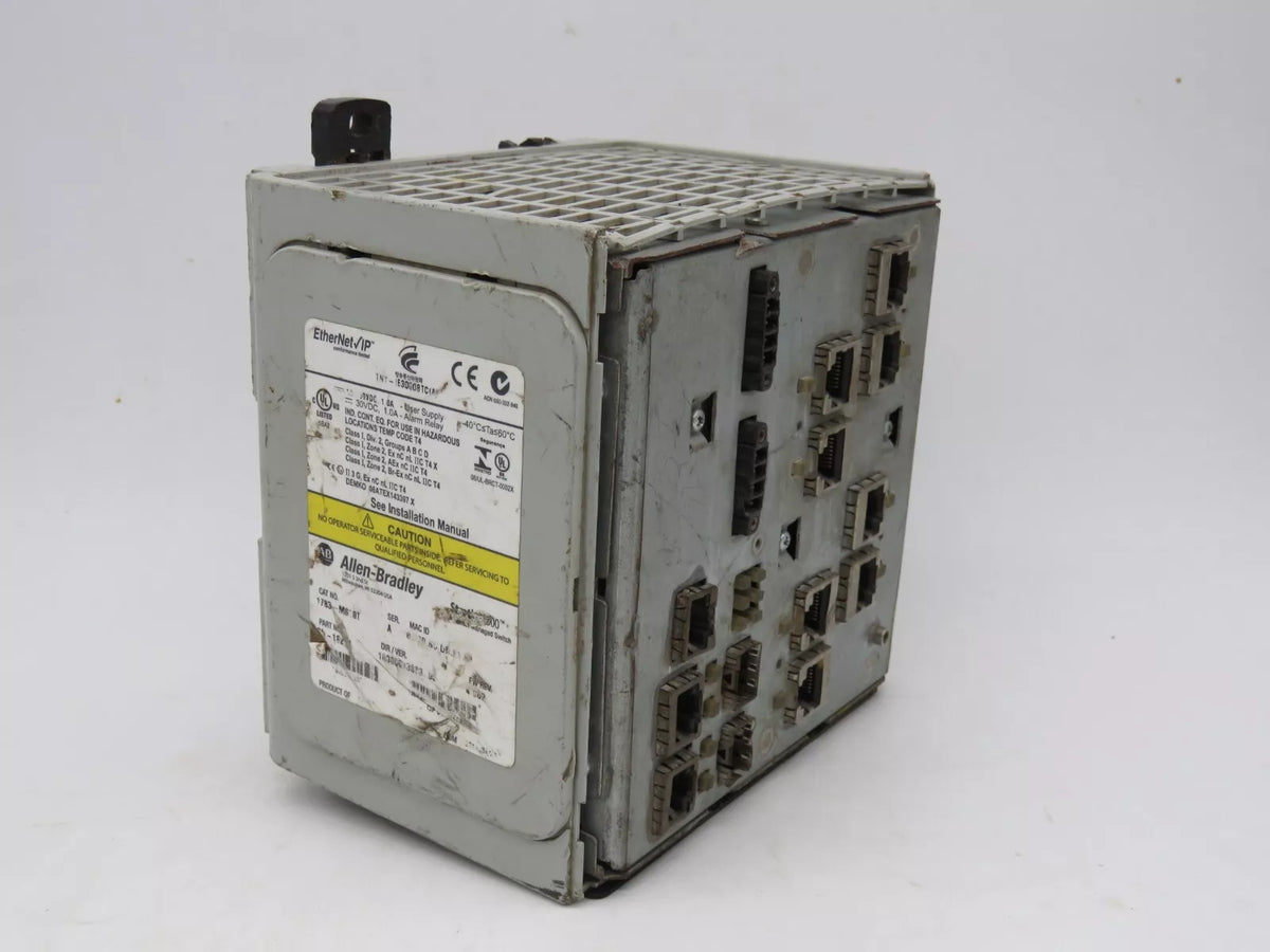 Allen-Bradley 1783-MS10T Stratix 8000 Ethernet Switch 10 Port