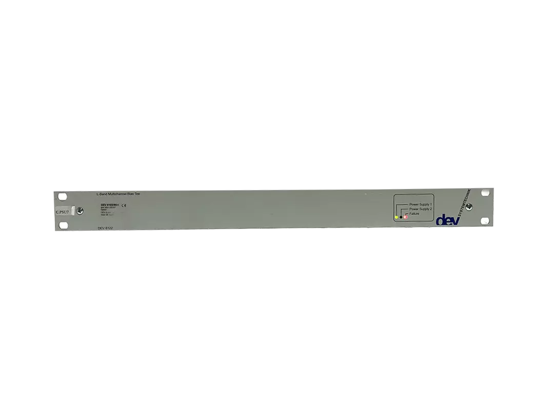 4 Channel LNB Powering Chassis DEV 8122/50/4; 950-2150 MHz; 50 Ohm, SMA (f)