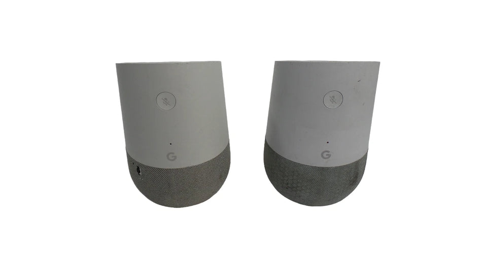 Lot of 2 Google Home Smart Speaker Google Assistant - Free Shipping