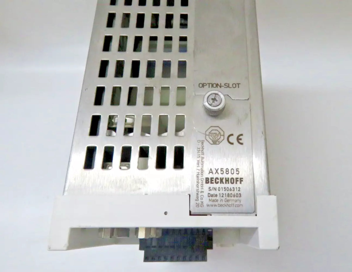Beckoff AX5103-0000-0200 Digital Compact Servo Drive 1-Axis Module 100480VAC