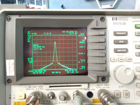 HP 8593E Spectrum Analyzer 9 kHz-26.5 GHz Calibrated Tracking Generator