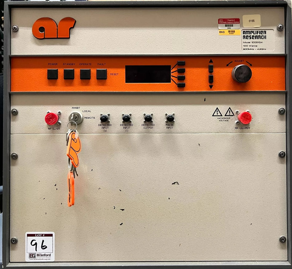 Amplifier Research 100S1G4 100W RF Amplifier 0.8-4.2GHz