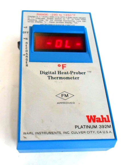 Lot of 2 Wahl 392M Platinum Thermometer