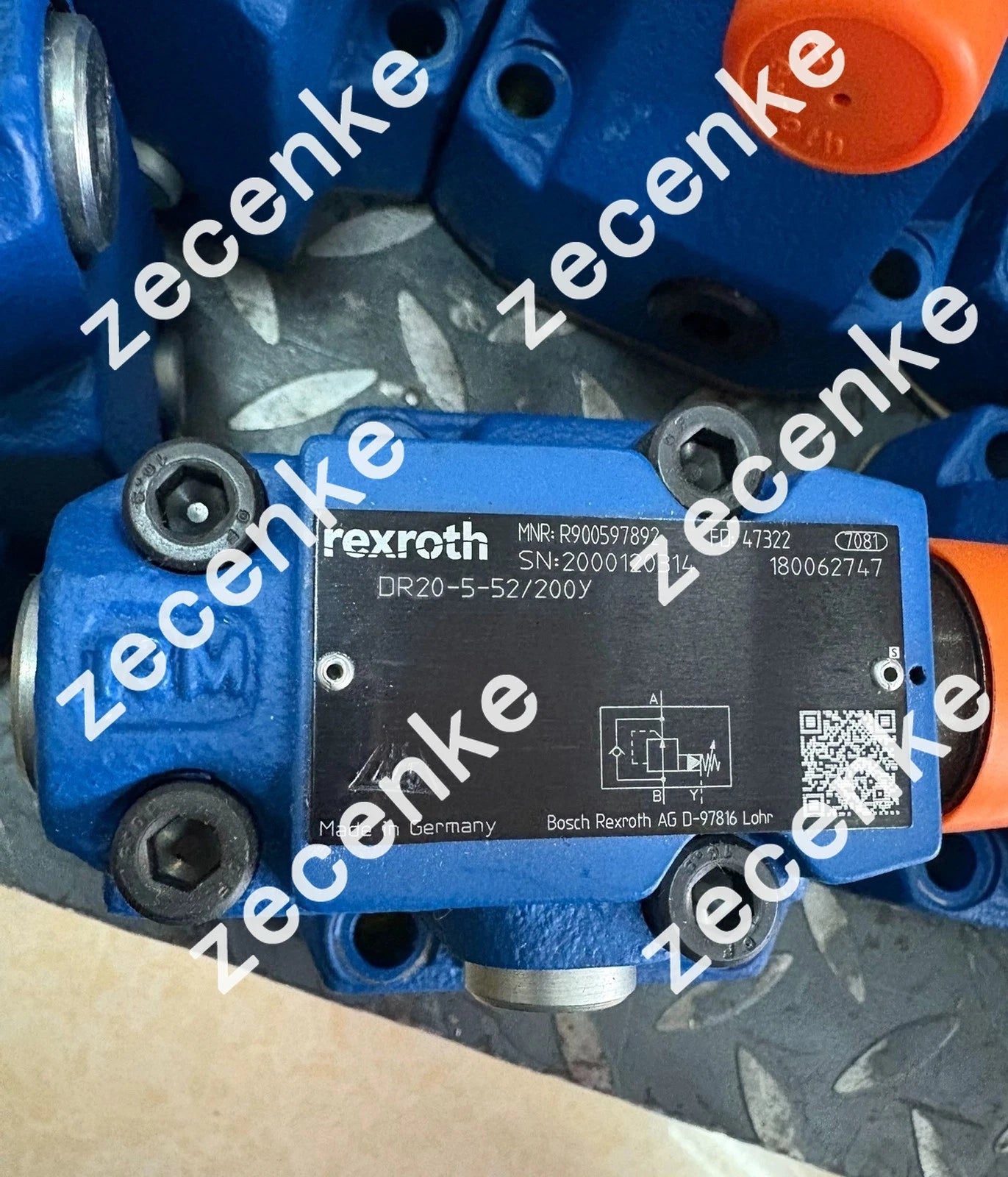 Rexroth R900597892 DR20-5-52/200Y Pressure Reducing Valve
