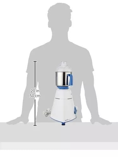 Preethi Blue Leaf Diamond MG-214 Mixer Grinder with 3 Stainless Steel Jars 750W