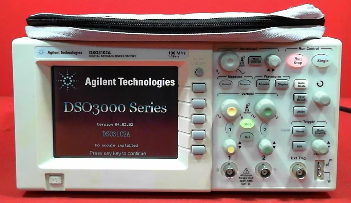 DSO3102A オシロスコープ、100 MHz