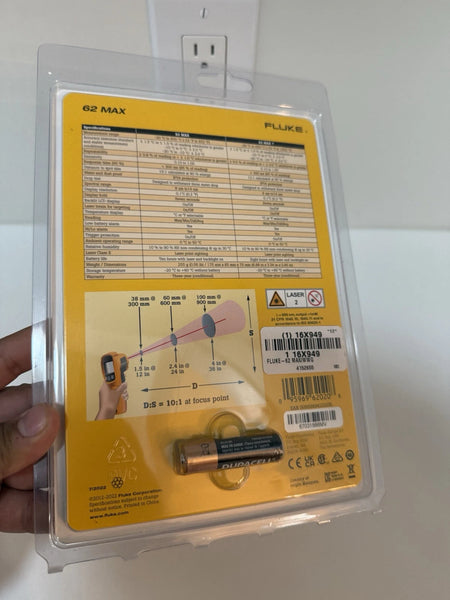 Fluke 62 Max Infrared Thermometer - New Factory Sealed