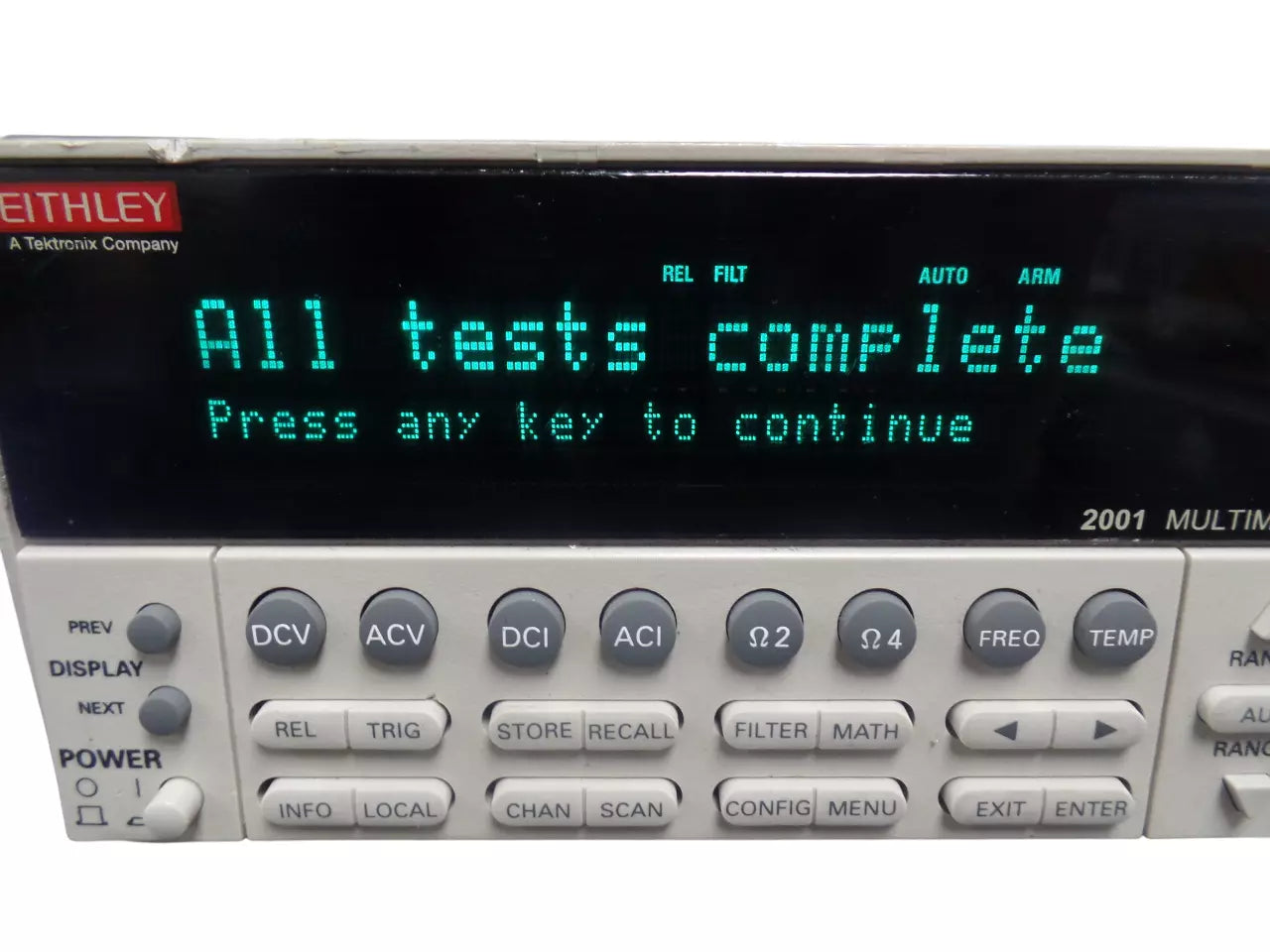 Keithley 2001M B17 Digital Multimeter with High Accuracy