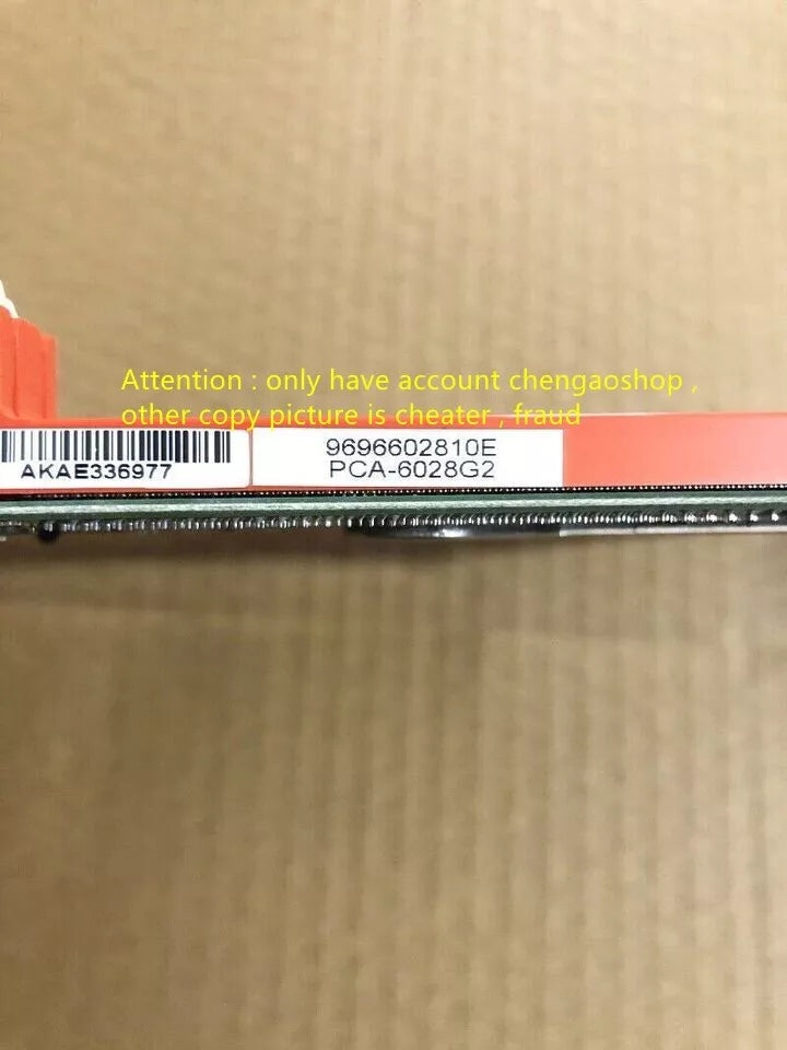 1PC Advantech PCA-6028 REV.A1 PCA-6028G2 90 days Warranty by #U545C YG