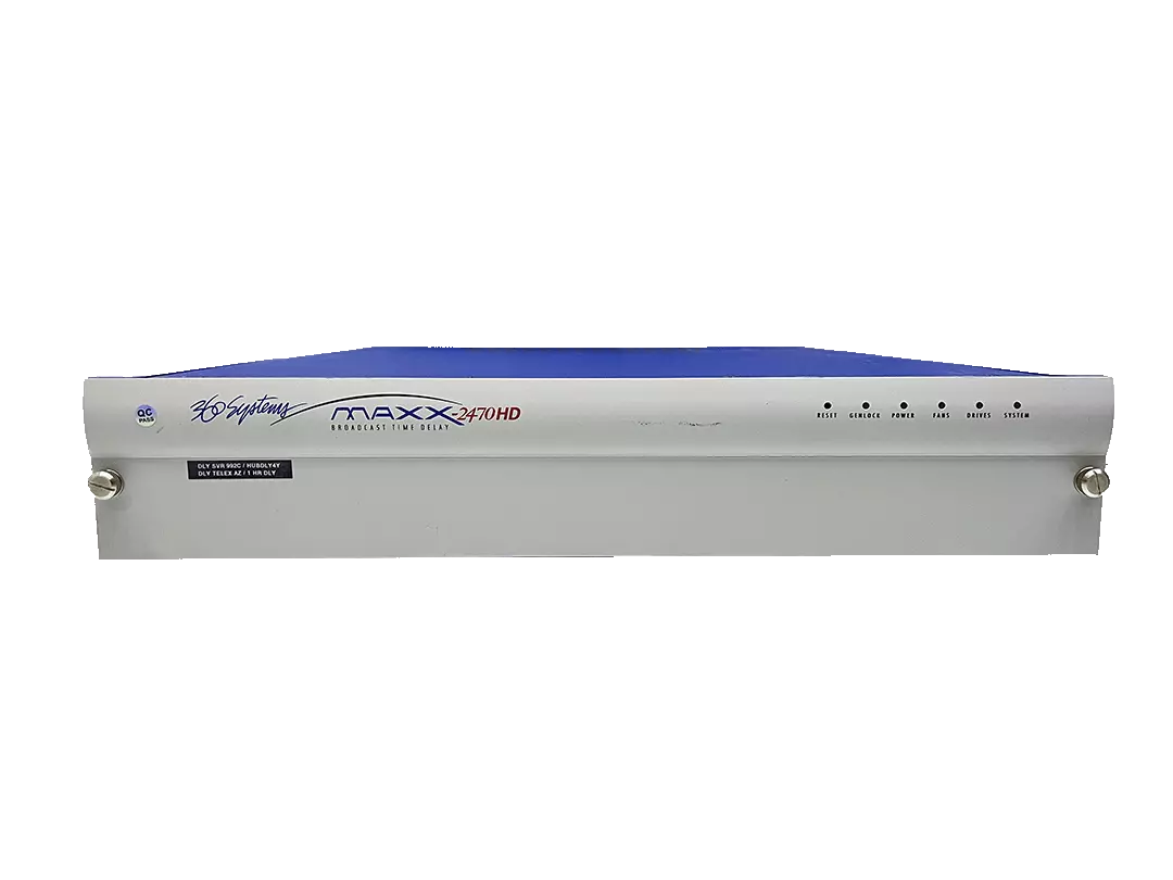 360 Systems Maxx 2470-HD Broadcast Time Delay