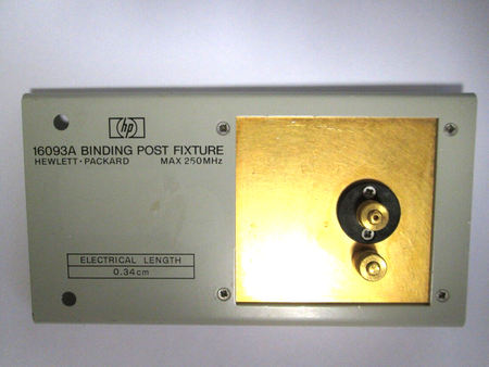 HP 16093A Binding Post Fixture Terminal Connector 7mm