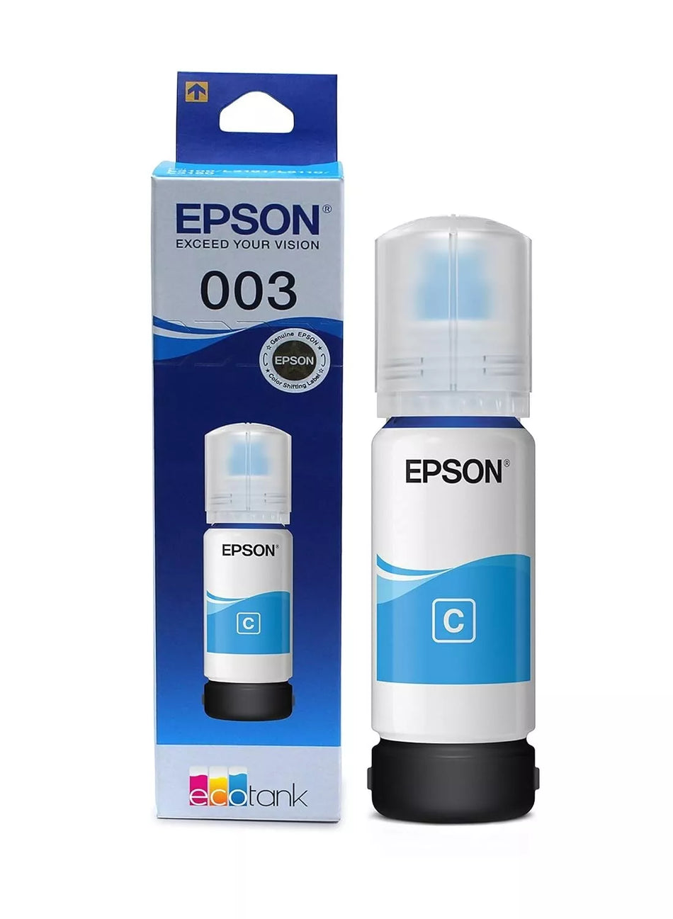 Epson 003 Ink Bottle for L3110, L310, L3150, L4150, L4160, L6160, L6170, L6190