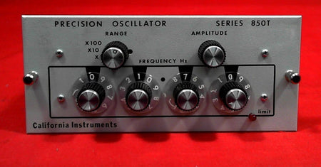 California Instruments 850T X69641 Precision Oscillator Module, 45 Hz to 10 kHz