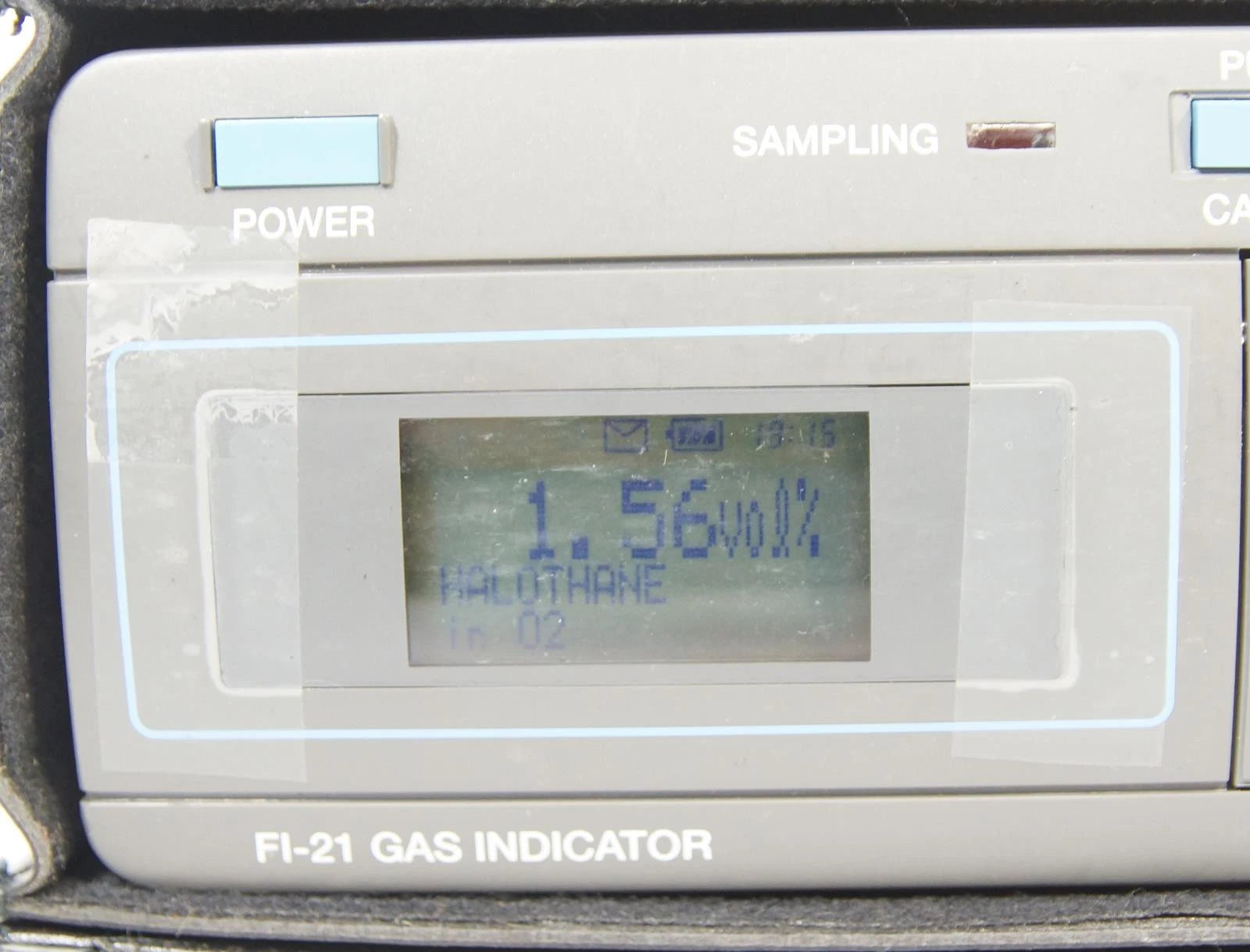 Riken Keiki FI-21 Portable Anesthesia Gas Indicator Analyzer