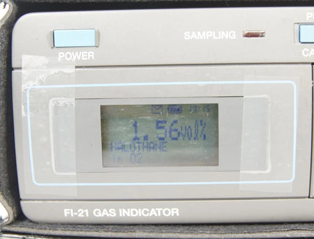 Riken Keiki FI-21 Portable Anesthesia Gas Indicator Analyzer