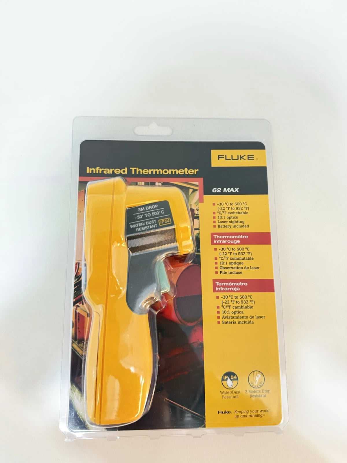 Fluke 62 Max Infrared Thermometer - New Factory Sealed