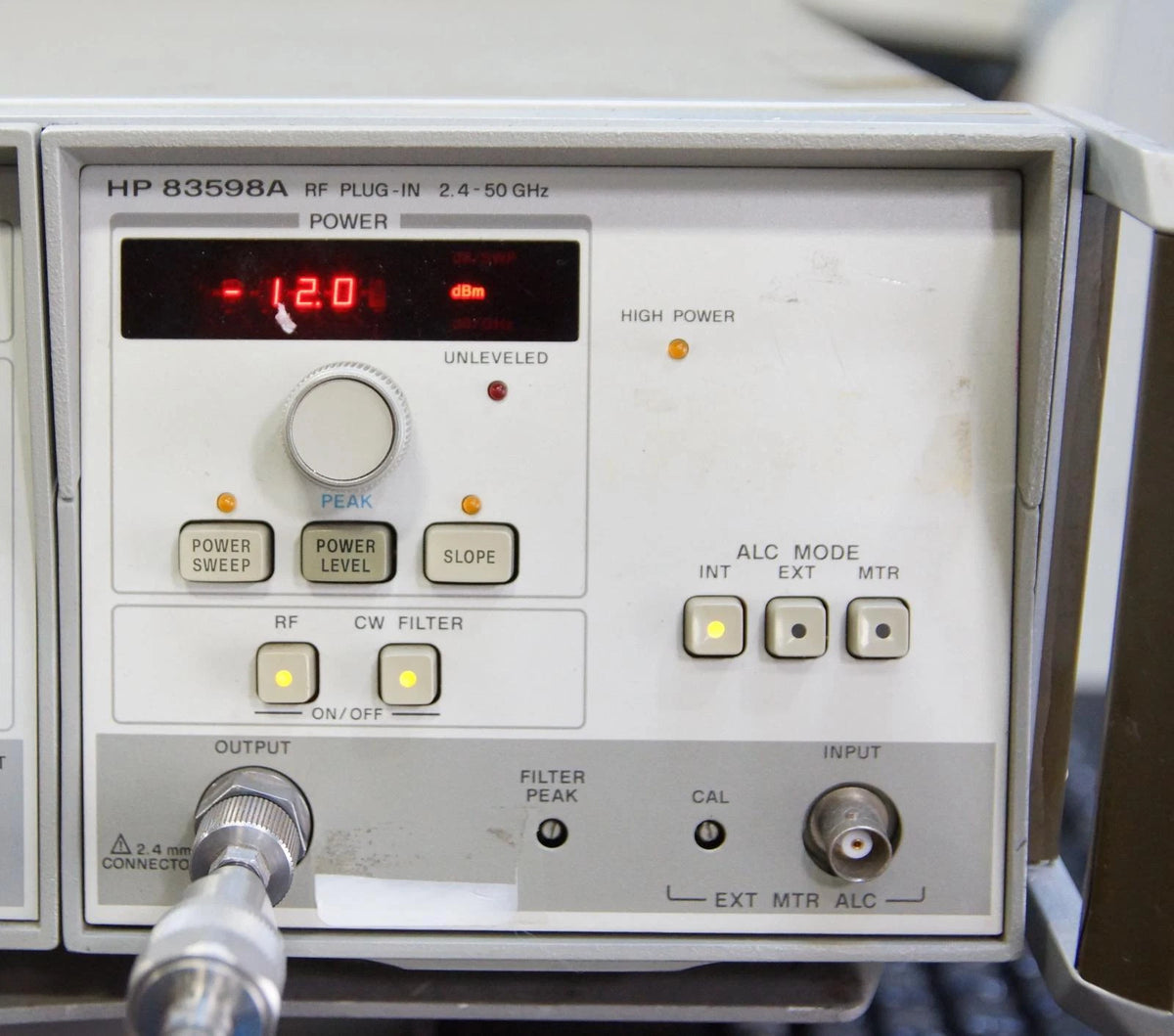 HP Agilent Keysight 83598A 2.4 MHz to 50 GHz RF Plug In For 8350B