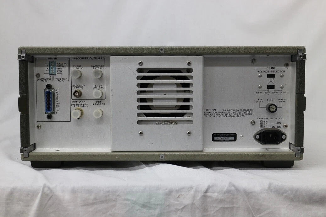 HP 4193A 400KHz 110MHz Vector Impedance Meter
