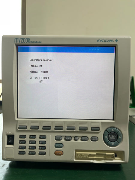 YOKOGAWA MV200 MobileCorder MV-220-3-2-1-1D , Style S4_7698 - XG eqpt