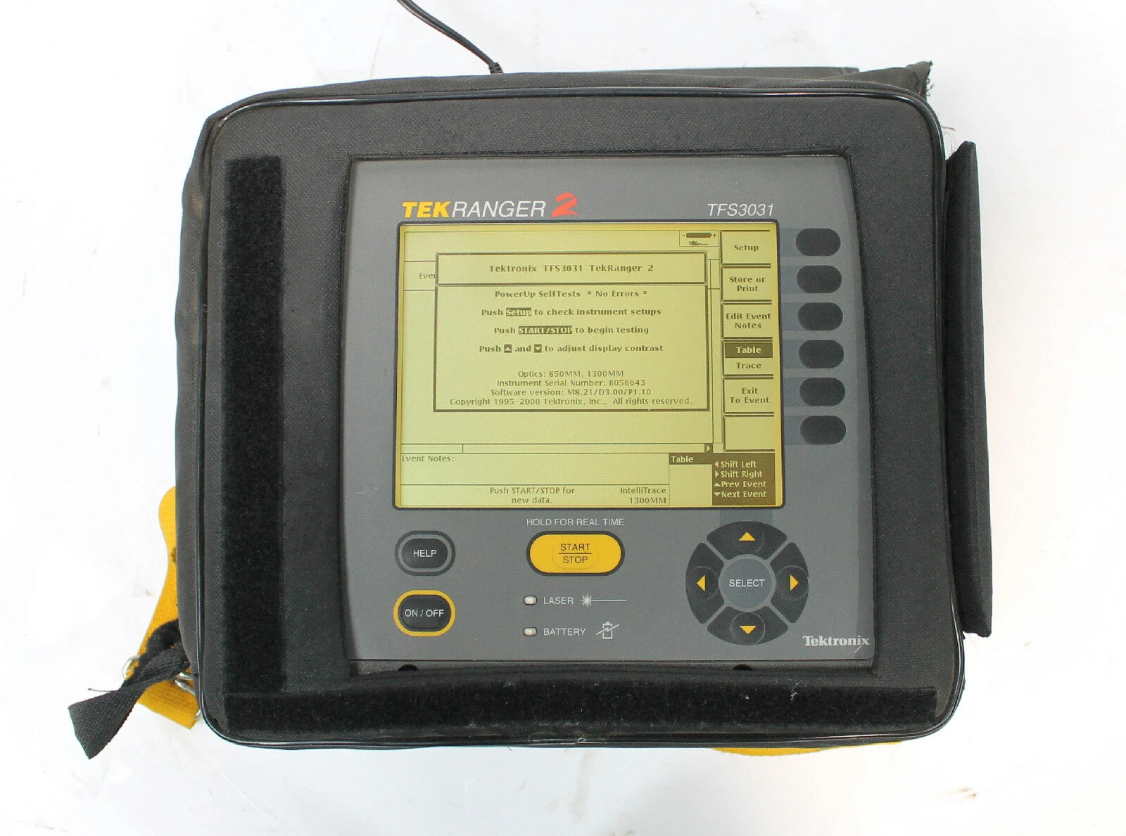 Tektronix TFS3031 Tekranger Mini Optical Time-Domain Reflectometer OPT 03 24