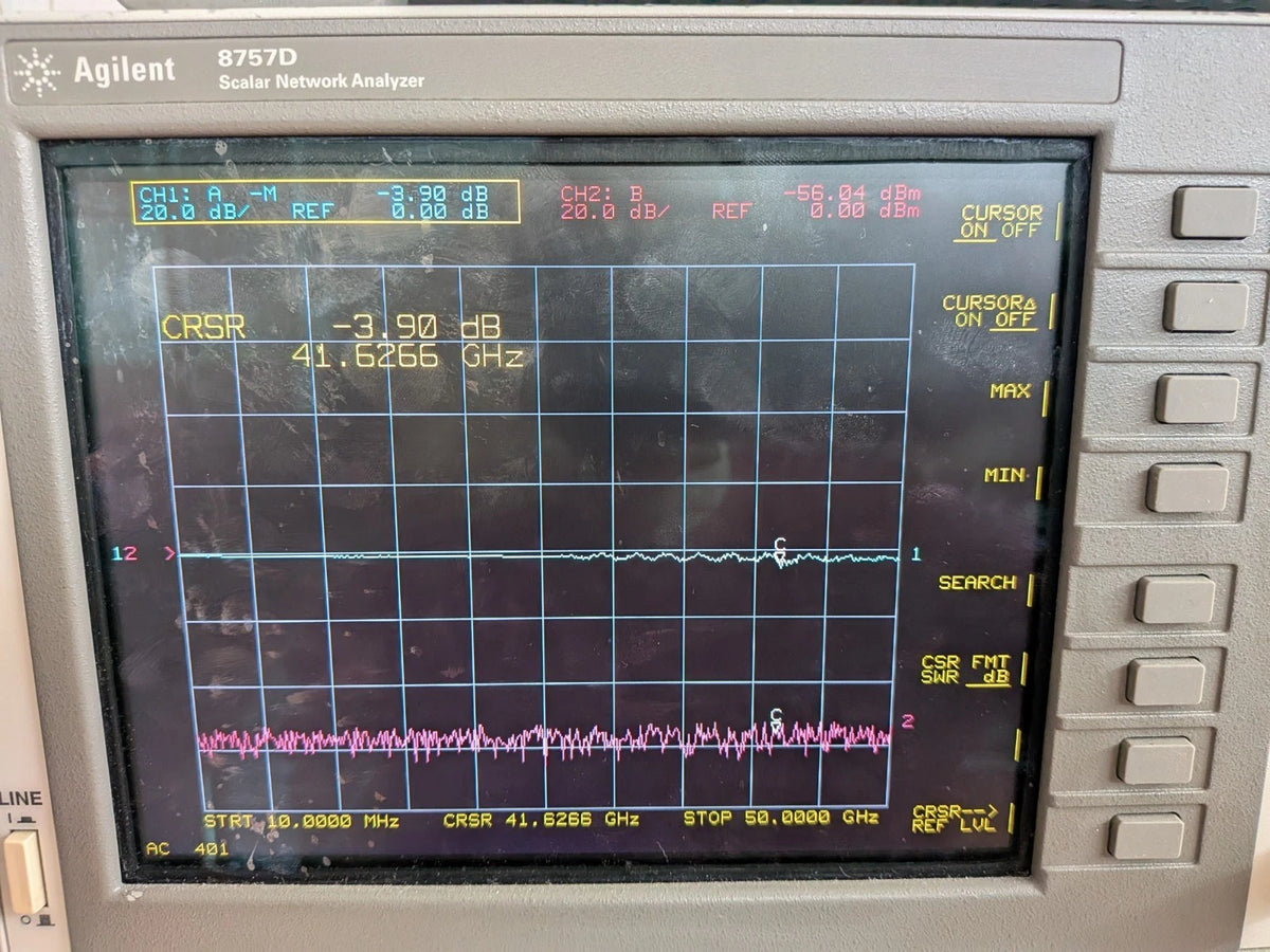 Huber & SUHNER Minibend Flex Cable! 50 GHz! Sma/3.5mm LIMIT 1 MAX! R-14" 35 Cm