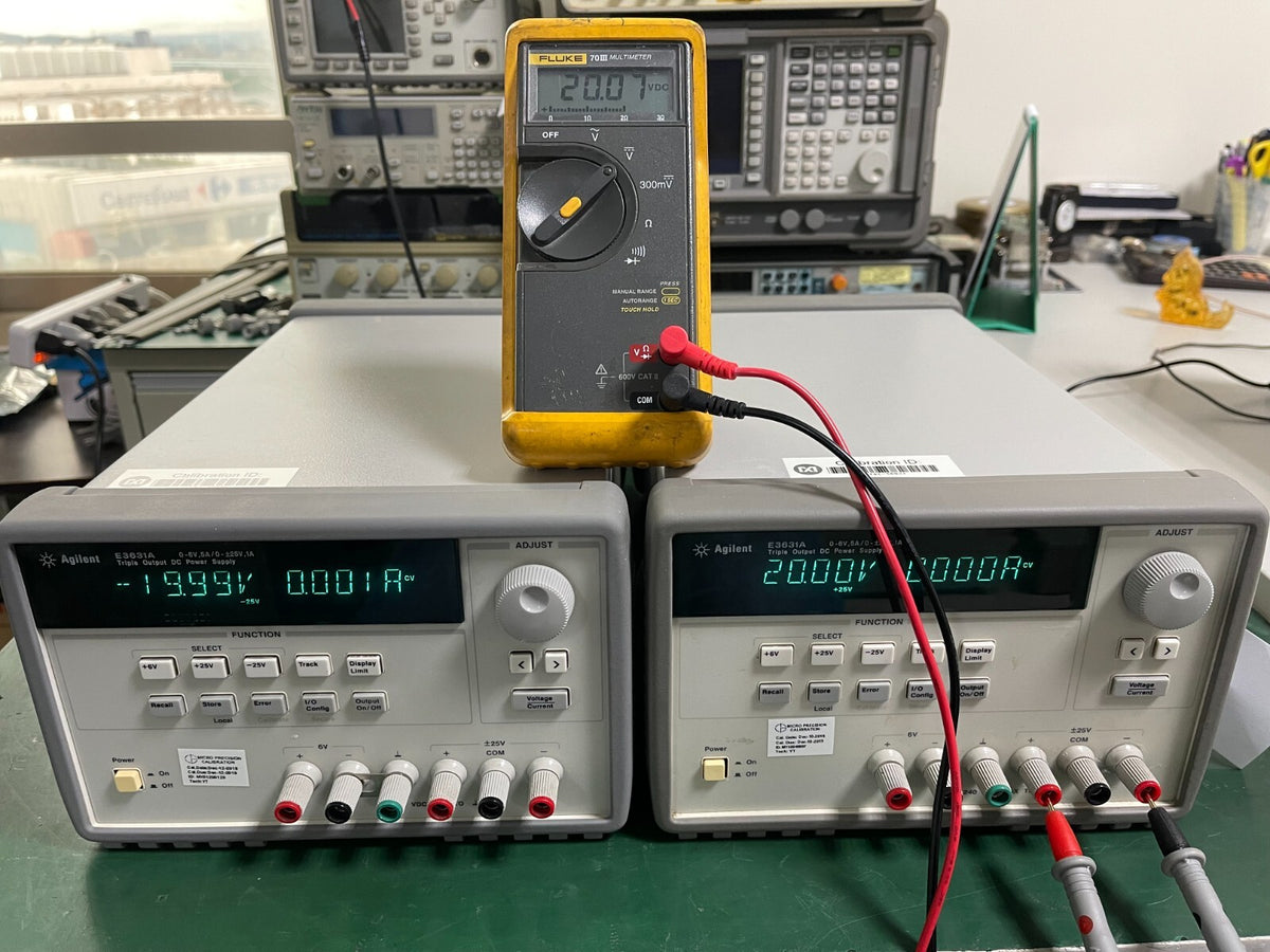 Agilent E3631A Triple Output DC Power Supply _ 8 units for sell - XG eqpt
