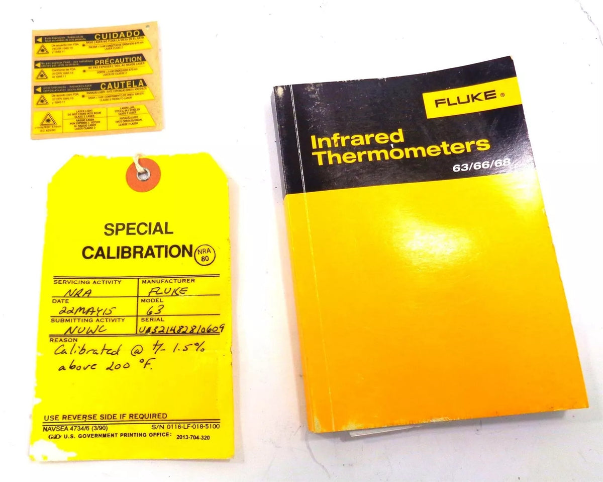 FLUKE 63 IR Thermometer for Accurate Temperature Measurement