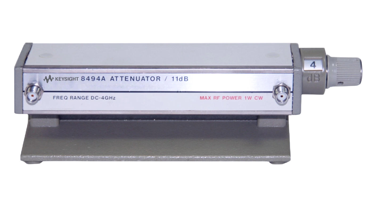 HP 8494A-002 Variable Attenuator DC-4GHz, 0-11dB, SMA Connectors