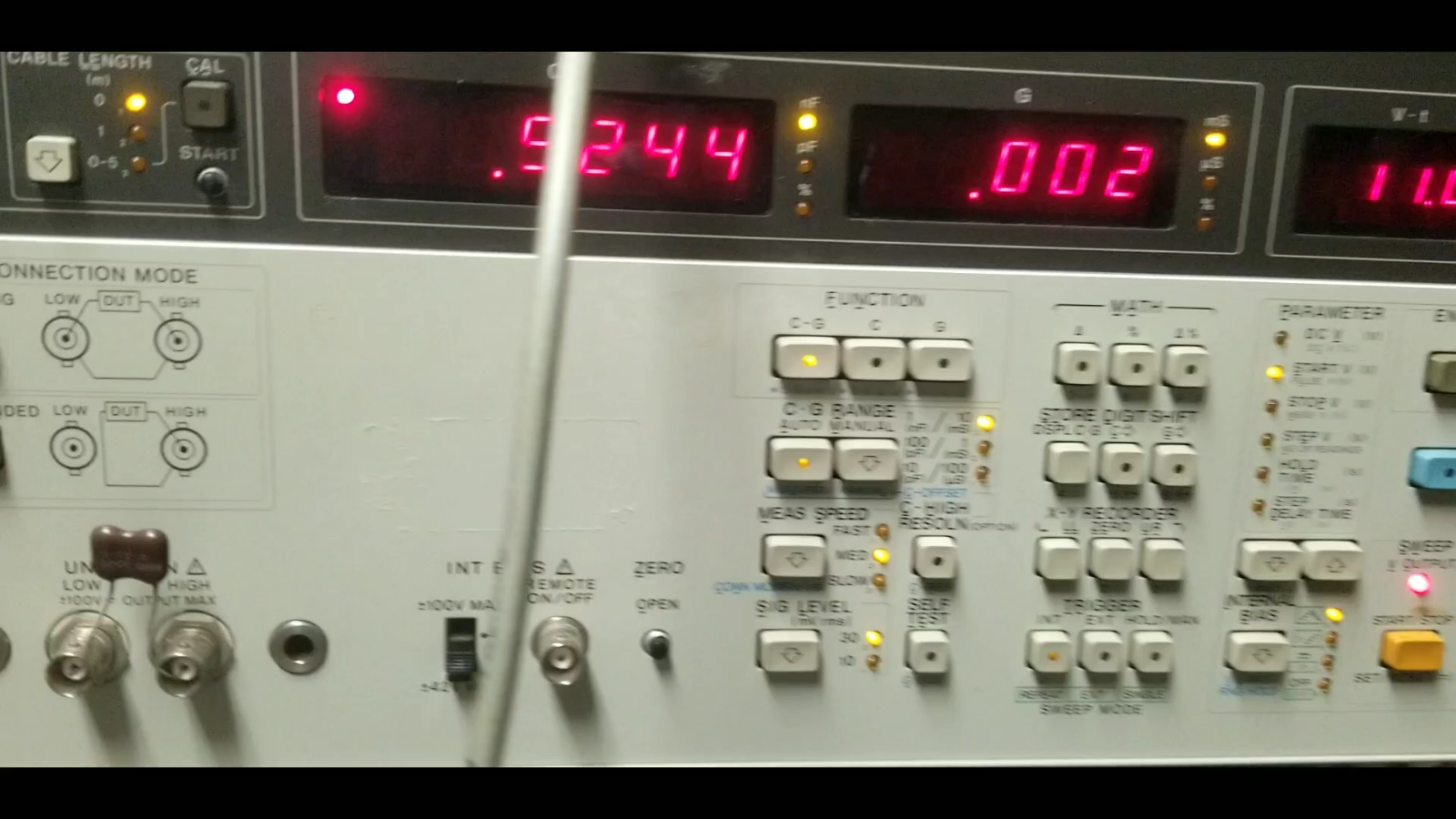 HP 4280A 1 MHz Capacitance Meter