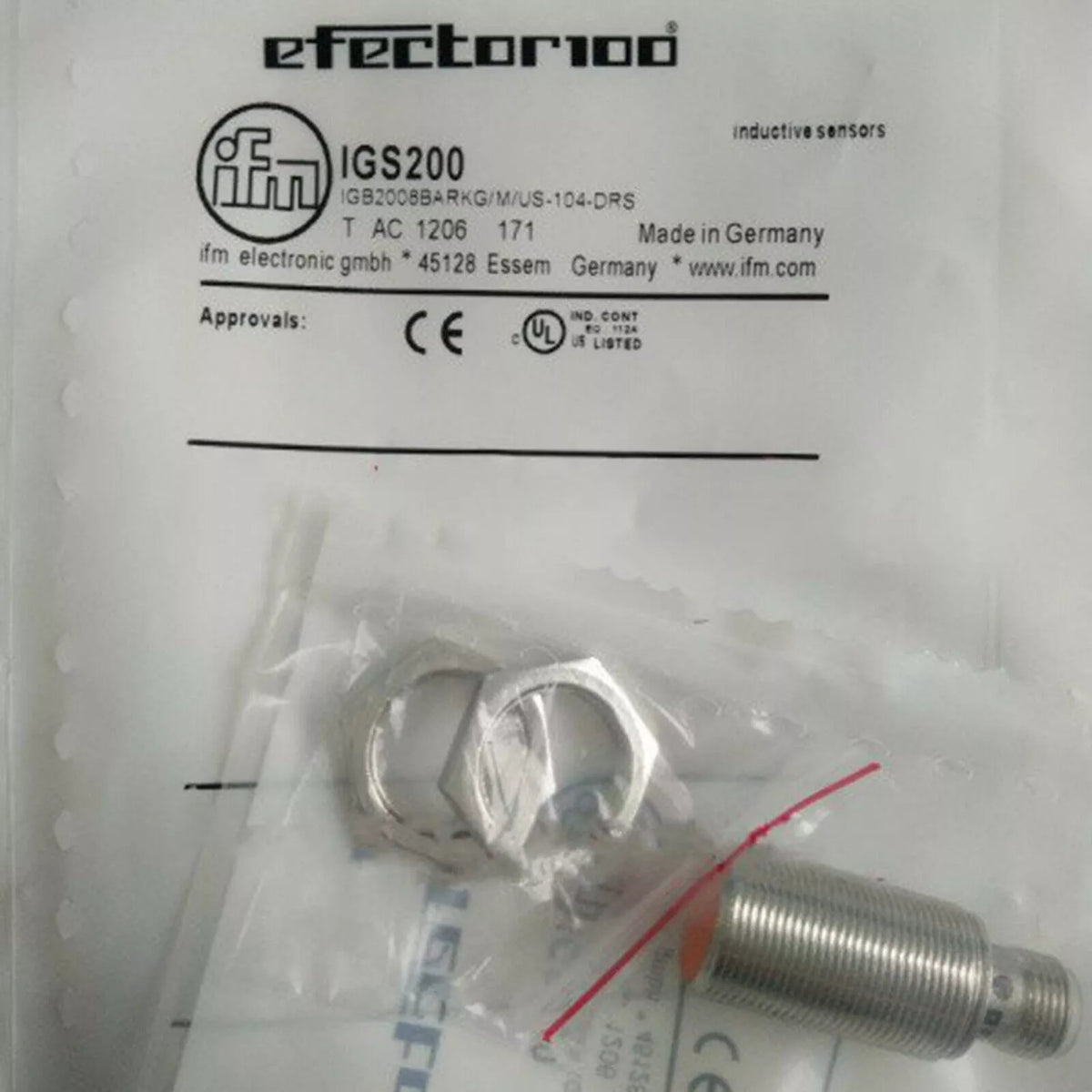 1PC IFM IGS200 IGS200 Proximity Switch Sensor New Expedited Shipping