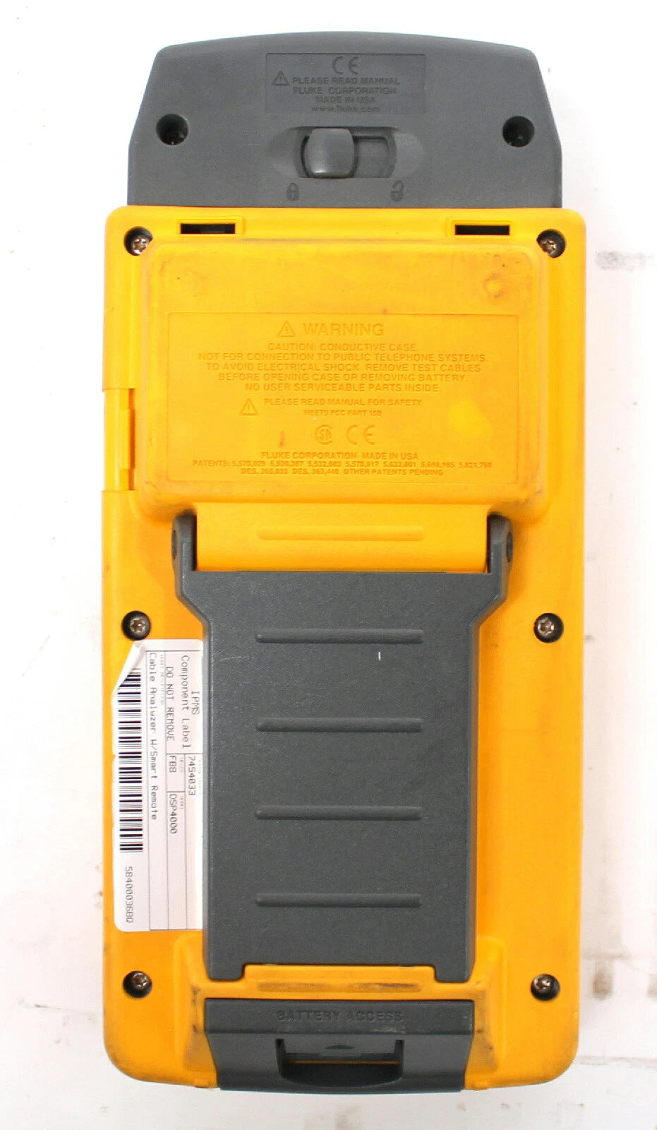 Fluke DSP-4000 Cable Analyzer with DSP-LIA012 Channel Adapter