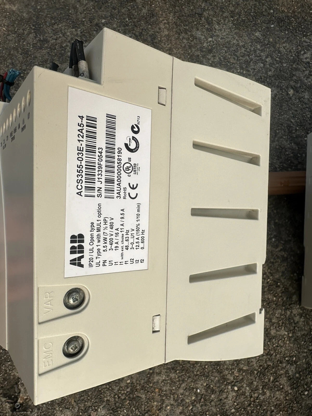 ABB ACS355-03E-12A5-4 Drive: Compact and Efficient Motor Control Solution