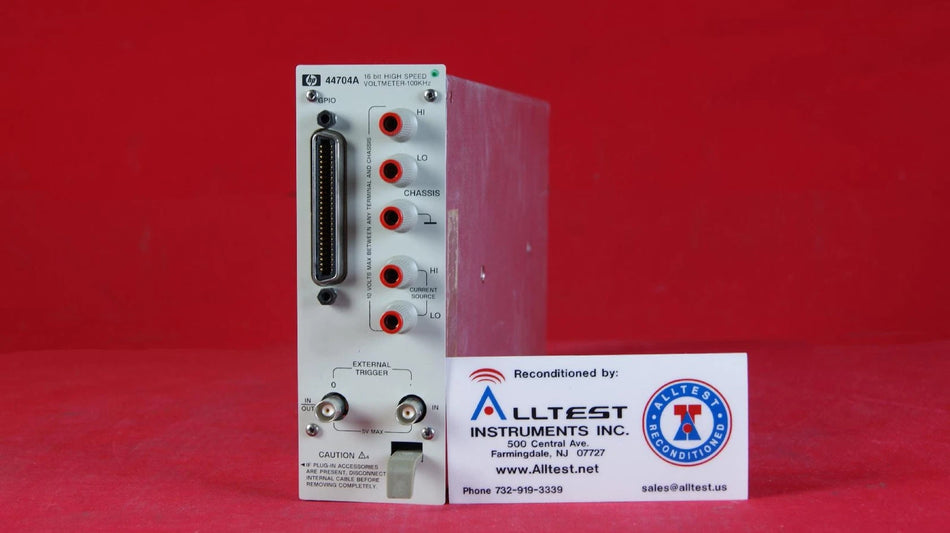 HP Agilent Keysight 44704A 16 Bit High Speed Voltmeter-100KHz