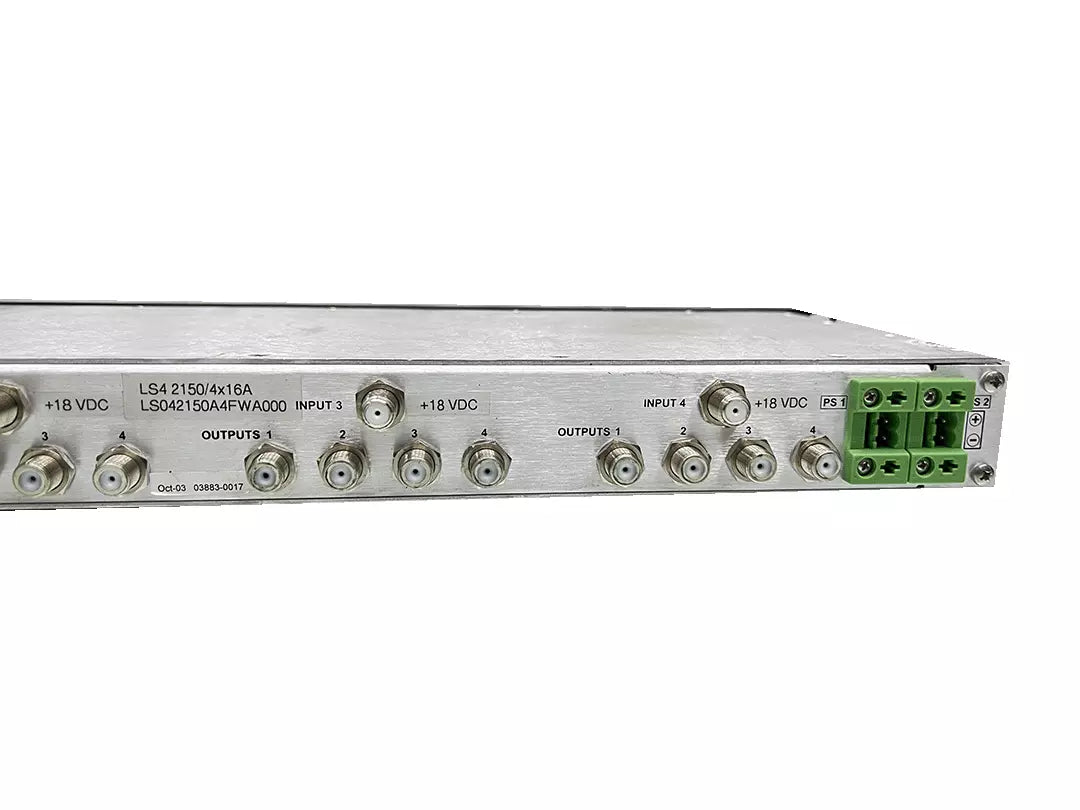 Quintech LS4 2150 4X16A Quad 4-Way Active L-Band Splitter
