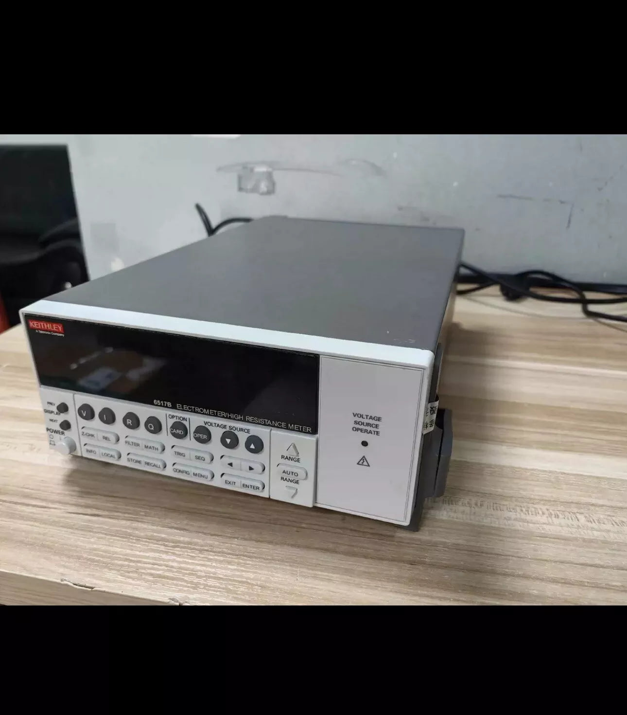 Keithley 6517B Precision Electrometer Features High Accuracy Measurements