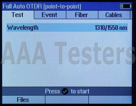 AFL Noyes OFL 280-100 SM 1310/1550 Fiber FlexTester OTDR w/ OPM & VFL OFL280-100 - XG eqpt