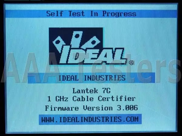 IDEAL LANTEK 7G Cat5e Cat6 Cat6a LAN Cable Certifier LANTEK 7 1GHz - XG eqpt