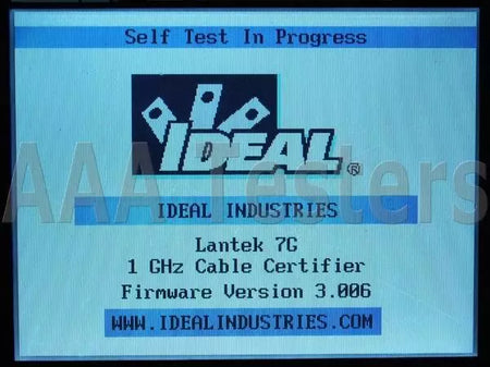 IDEAL LANTEK 7G Cat5e Cat6 Cat6a LAN Cable Certifier LANTEK 7 1GHz - XG eqpt