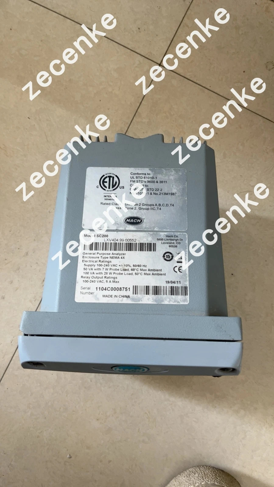 HACH General Purpose Analyzer LXV404.99.00552 SC200 Controller NEW no box