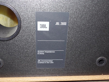 JBL 2800 Two-Way Bookshelf Speakers ( pair ) - Free Shipping.