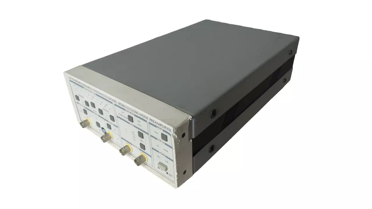 Stanford SR560 Research Systems Low-Noise Preamplifier