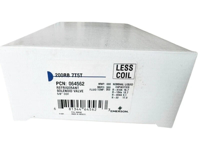 1PC for Emerson 200RB 7T5T Solenoid Valve 200RB7T5T - Brand New