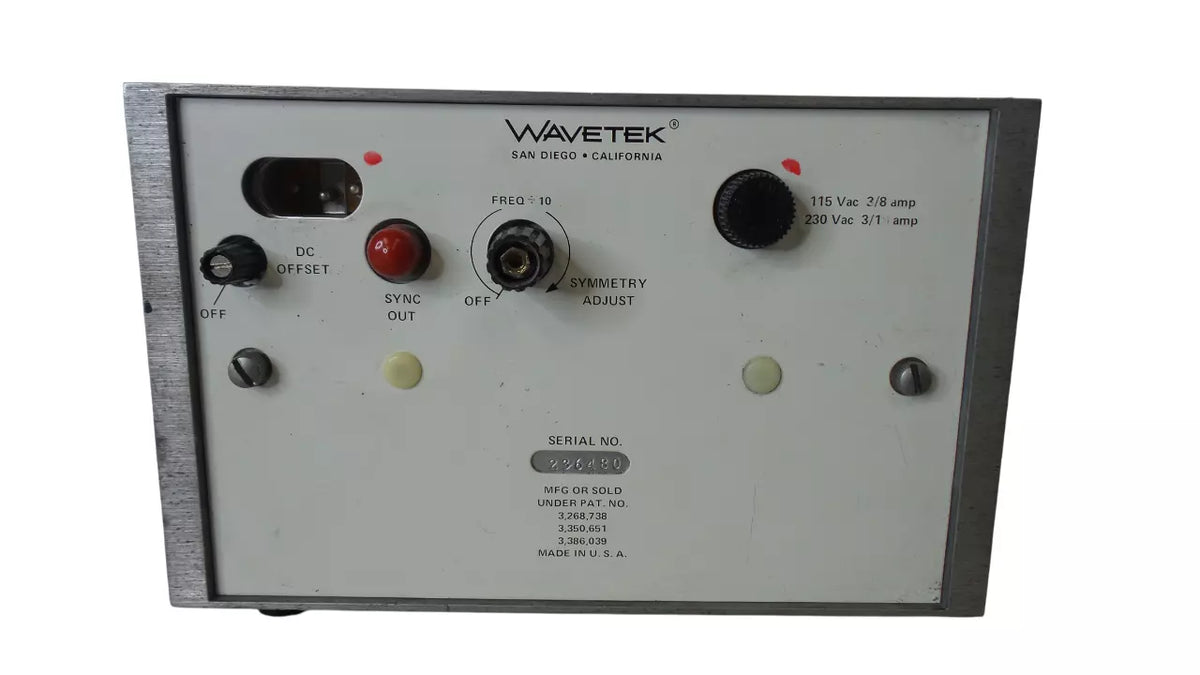 Wavetek Model 144 HF Sweep Generator