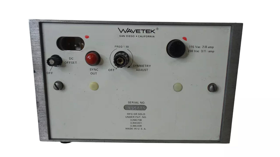 Wavetek Model 144 HF Sweep Generator