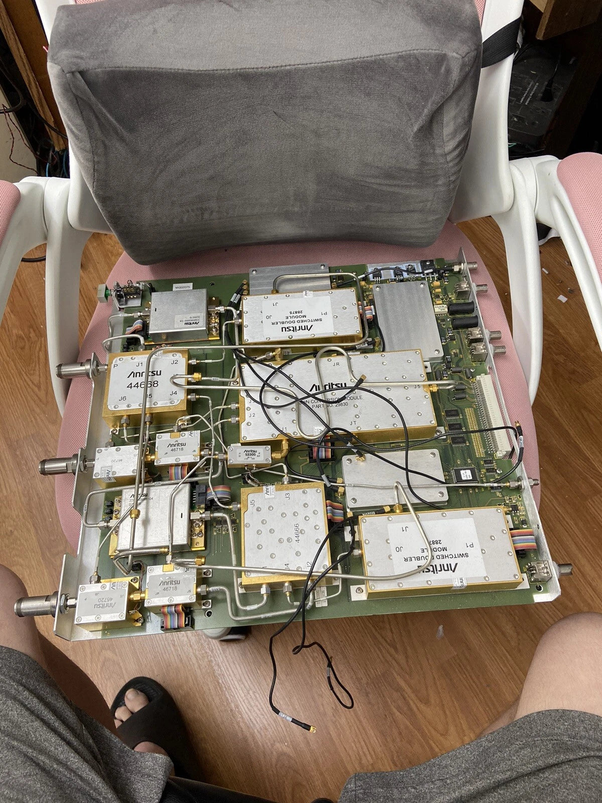 Anritsu Wiltron Scorpion Vna 6 Ghz Rf Deck Pick Your Part! Make Offer! Max Opts!