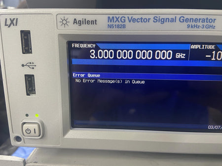 Agilent Keysight MXG N5182B Vector Signal Generator 9kHz-3GHz