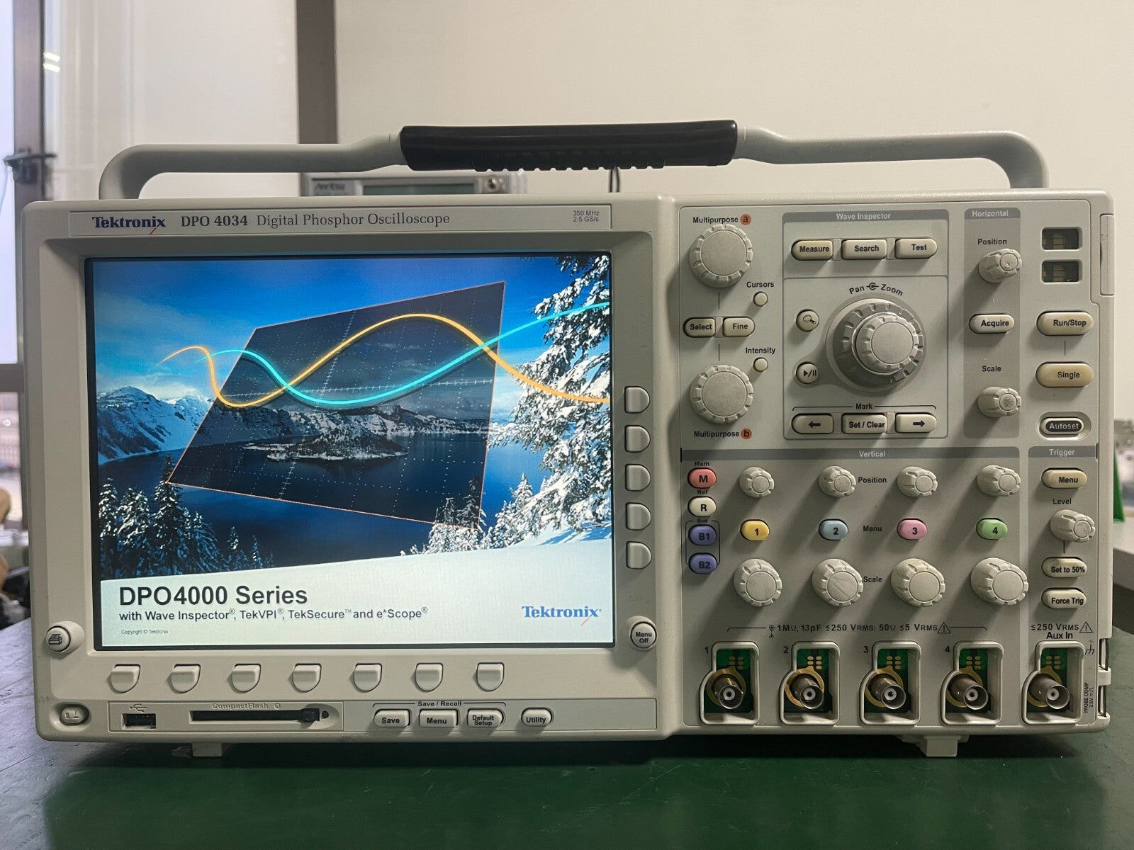 Tektronix DPO4034 Digital Phosphor Oscilloscope 350MHz 4 Channel , 2.5GS/s _2023 - XG eqpt